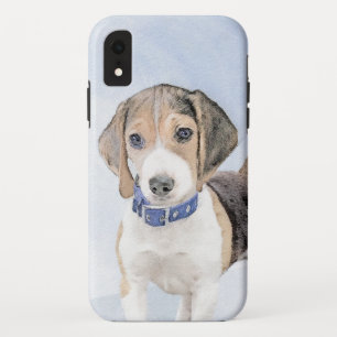 Beagle Painting - Cute Original Dog Art Case-Mate iPhone Case