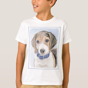 Beagle Painting - Cute Original Dog Art T-Shirt