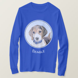 Beagle Painting - Cute Original Dog Art T-Shirt
