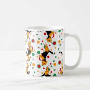 Beagle Pattern Coffee Mug
