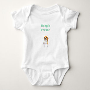 Beagle Person - Beagle Baby Bodysuit