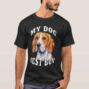Beagle Pet Dog Owner Design My Dog Best Boy Beagle T-Shirt