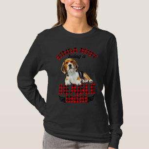 Beagle Pet Kinda Busy Being A Beagle Mum Dog Owne T-Shirt