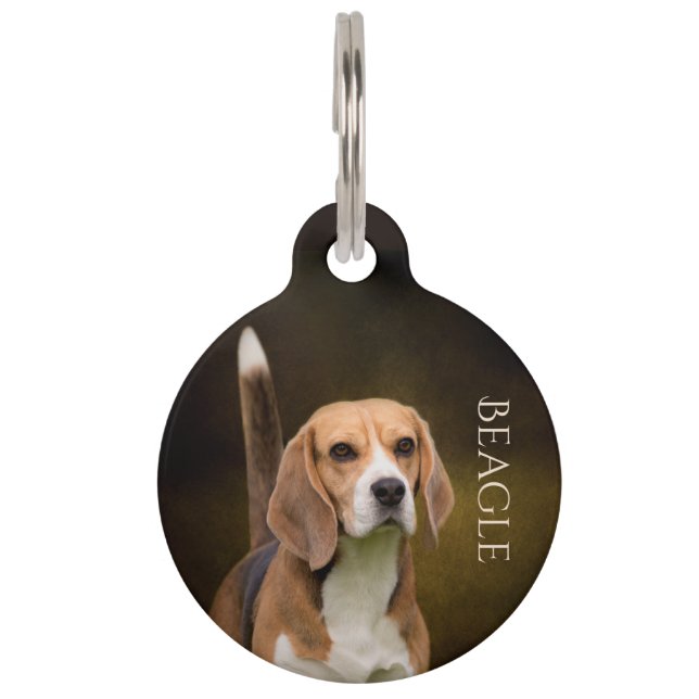 Beagle Pet Tag (Front)