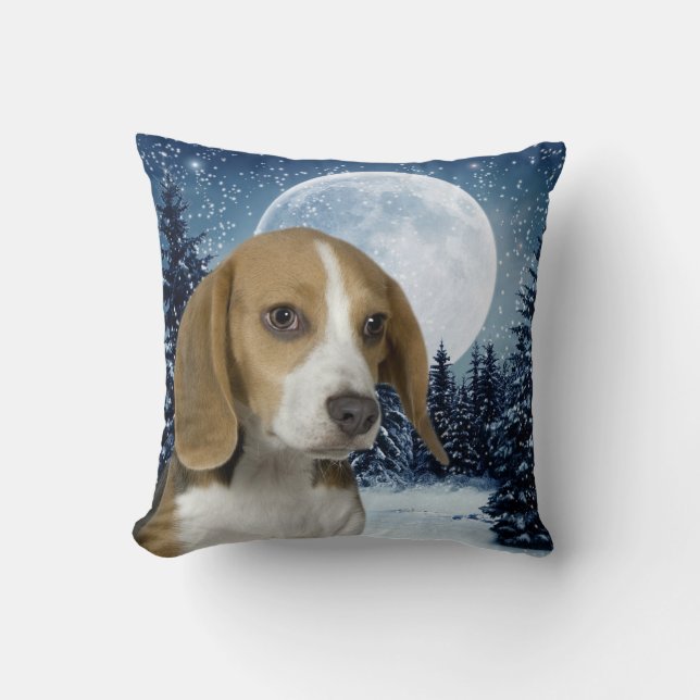 Beagle Pillow (Front)