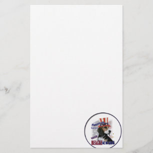 Beagle Political Humour Stationery