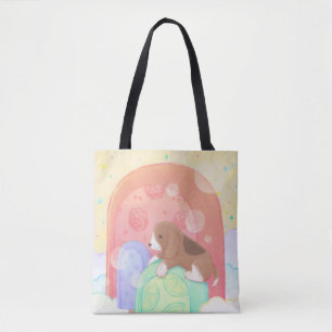 Beagle & Popsicles Tote Bag