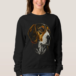 Beagle Portrait For Dog Owners Sweatshirt