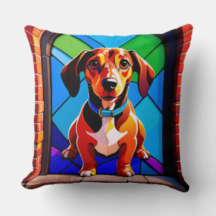 Beagle Portrait Standing Cushion