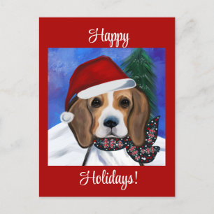 Beagle postcard