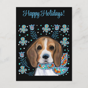 Beagle postcard