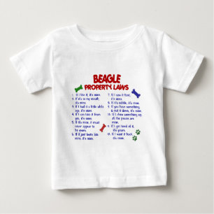 BEAGLE Property Laws 2 Baby T-Shirt
