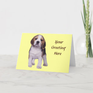 Beagle Pup Greeting Card
