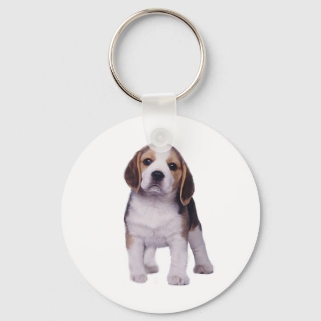 Beagle Pup Keychain (Front)