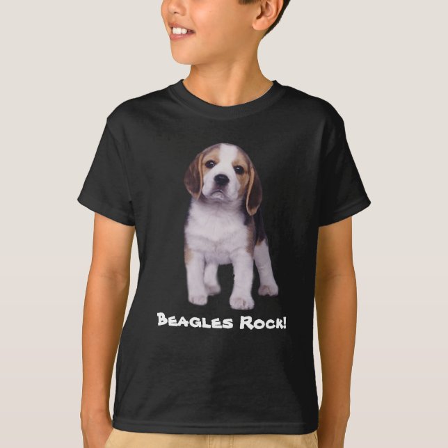 Beagle Pup Kids T-Shirt (Front)