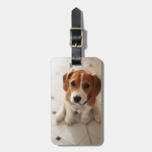 Beagle Puppy 2 Luggage Tag