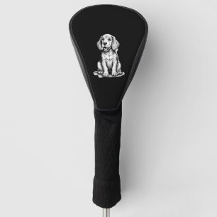 Beagle puppy adorable, family Animal lover Tank To Golf Head Cover