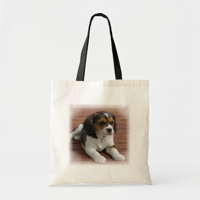 Beagle Puppy Dog Environmental Tote Bag (Front)