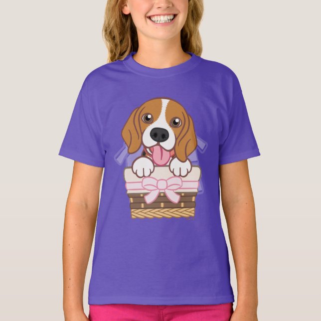 Beagle Puppy T-Shirt (Front)
