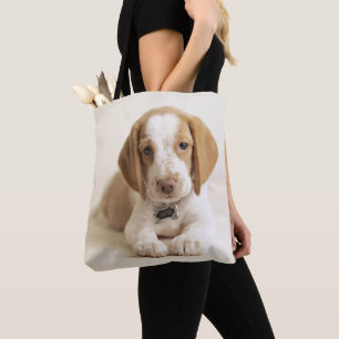 Beagle Puppy Tote Bag