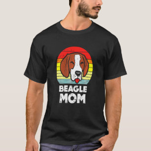Beagle Retro Animal Pet Hunt Hound Dog Women T-Shirt