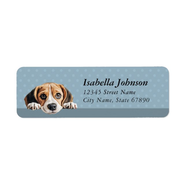 Beagle Return Address Labels (Front)