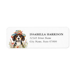 Beagle Return Address Labels