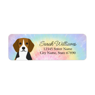 Beagle Return Address Labels