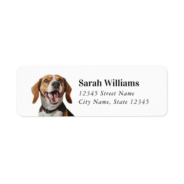 Beagle Return Address Labels (Front)