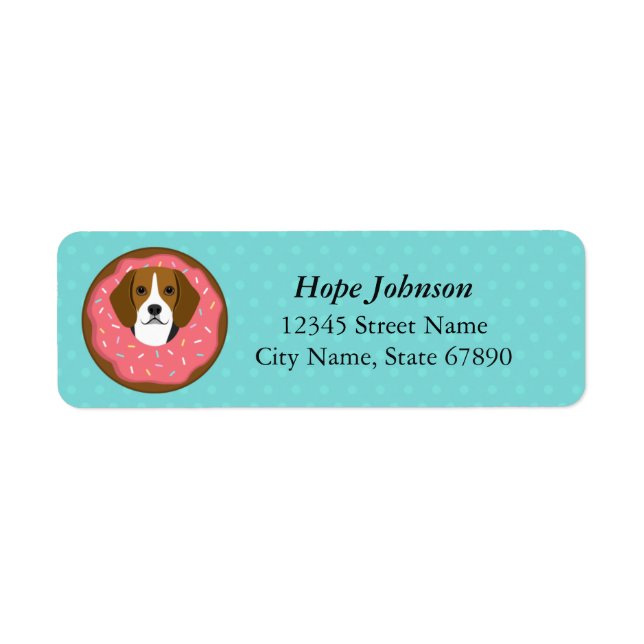 Beagle Return Address Labels (Front)