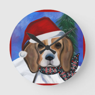 Beagle   round clock