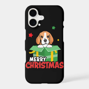 Beagle Santa Dog Lovers Merry Christmas Xmas