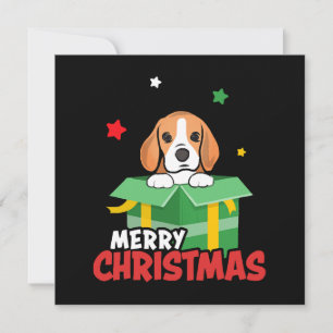 Beagle Santa Dog Lovers Merry Christmas Xmas