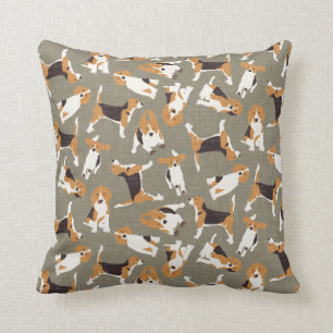 beagle scatter stone cushion