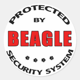 Beagle Security Classic Round Sticker