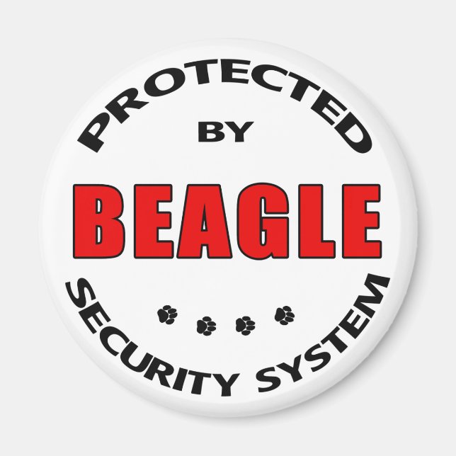 Beagle Security Magnet (Front)