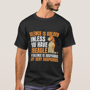 Beagle Small Scent Dog Hunting Pet Breeder Silence T-Shirt