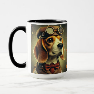 Beagle Steampunk Coffee Mug Cup