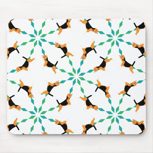 Beagle style mouse pad (Front)