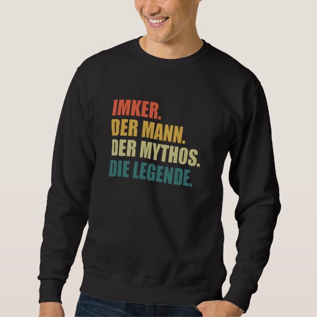 Beagle The Many Of Myth The Legend - Beekeeping Sweatshirt (Front)