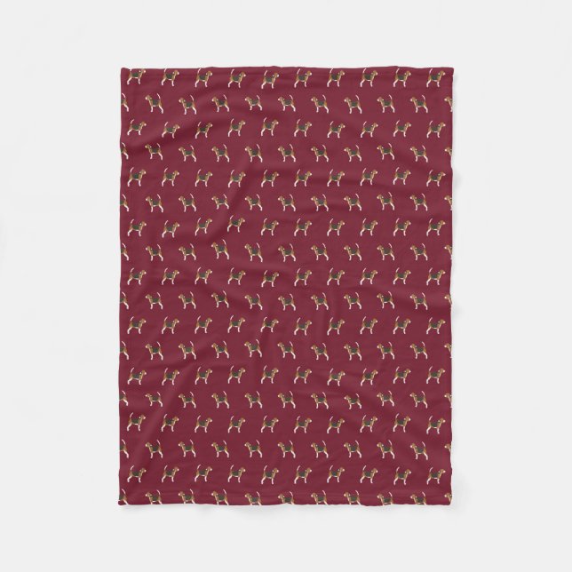 Beagle Throw Blanket (Front)