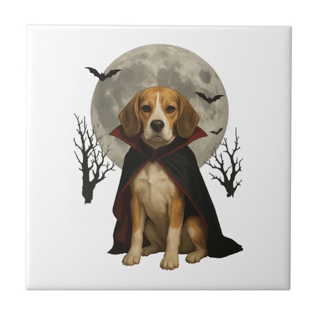 Beagle     tile (Front)