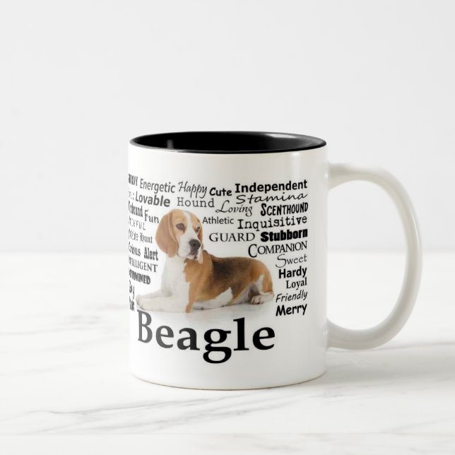 Beagle Traits Mug (Right)