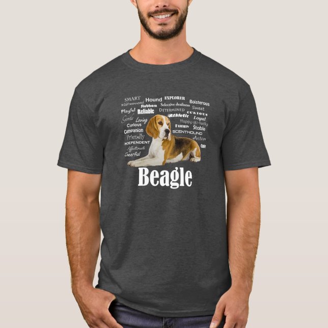 Beagle Traits T-Shirt (Front)