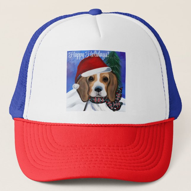 Beagle     trucker hat (Front)