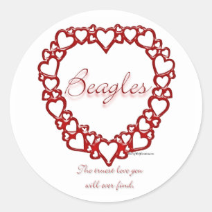 Beagle True Love - Sticker