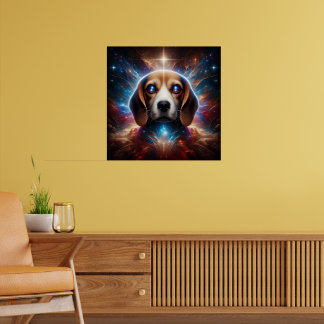 Beagle Vision Poster