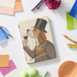 Beagle Wine Snob iPad Pro Cover<br><div class="desc">Beagle Wine Snob by Fabfunky. Features a well-dressed beagle enjoying wine. | 190947D</div>