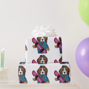  BEAGLE WRAPPING PAPER