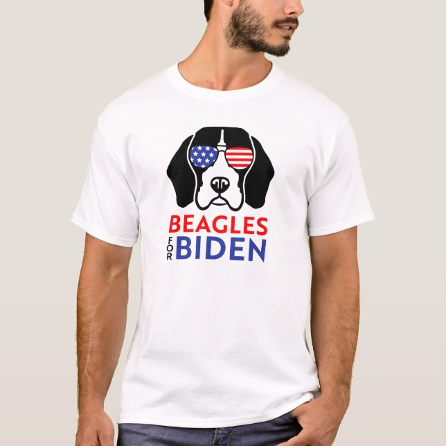 Beagles for Biden T-Shirt (Front)
